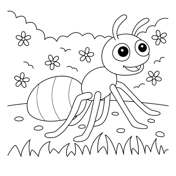 Kids Fun Spot Coloring Page